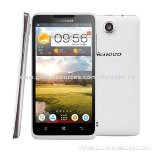 Lenovo A656 4GB White, 5.0 inch Android 4.2 Smart Phone, MTK6589 Quad Core 1.2GHz, RAM: 512MB, Dual